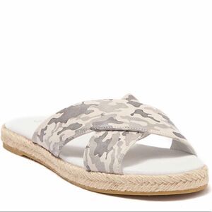 J/Slides | Reva Camo Espadrille Sandals